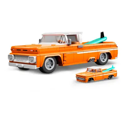 Gradbeni set Mattel Hot Wheels Elite Series Custom '62 Chevy Pickup 858 kosov