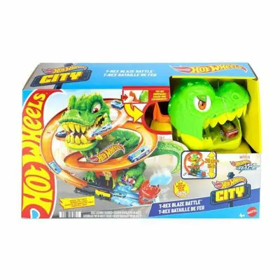 Igrača Mattel Hot Wheels T-Rex z interaktivnim T-Rexom