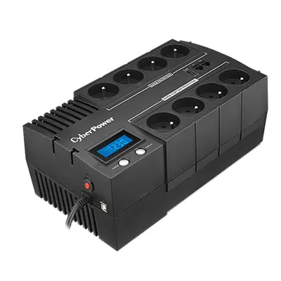 Neprekinjena napajalna enota CyberPower BR700ELCD-FR z LCD zaslonom