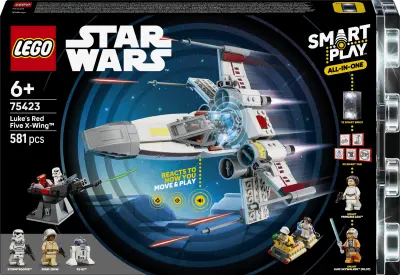 LEGO igrača + LEGO + x-wing red five + 581 delov