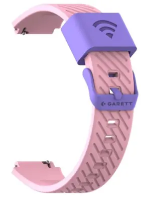 GARETT Pay Kids 18mm roza plačilni trak