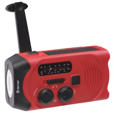 Prenosna radio postaja Denver SCR-2010 z LED svetilko