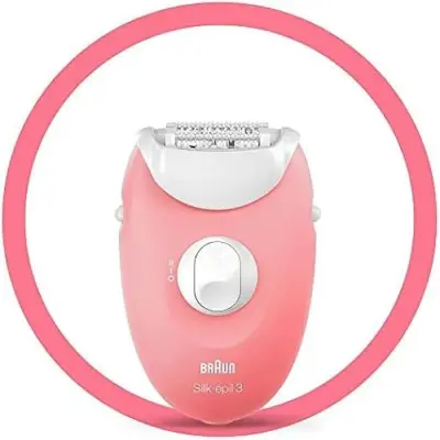 Epilator Braun Silk-épil 3 3-176 Roza/Bela