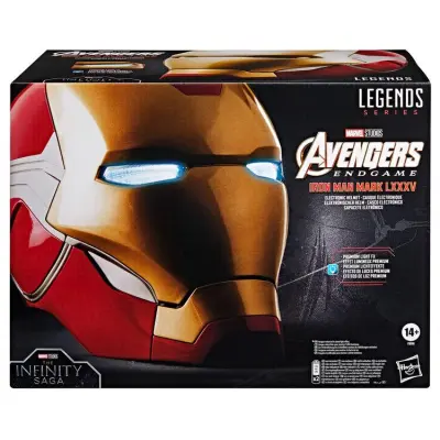 Kostumski čelada Hasbro Iron Man Mark LXXXV z LED svetlobo