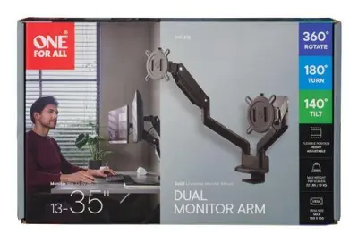 Nosilec za monitor One For All DM4210 z dvojnimi rokami