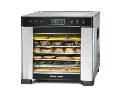 Dehidrator hrane Rommelsbacher DA 650 iz nerjavečega jekla 600W