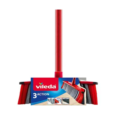 Metla Vileda 3 Action Rdeča