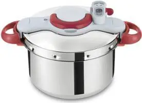 Tlačilka za hrano Tefal Clipso Minut Perfect 6L iz nerjavečega jekla