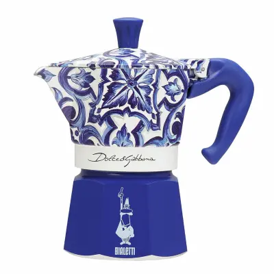 Kavni aparat Bialetti Moka D&G Blu MEDIT 3T aluminij 3 skodelice