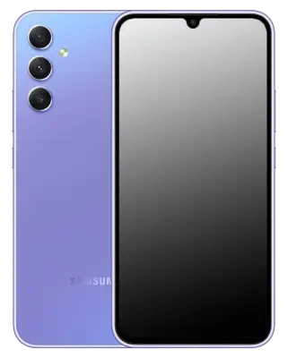 Obnovljeno - kot novo - Pametni telefon Samsung Galaxy A34 6GB 128GB 6,6 ''5G Violeta
