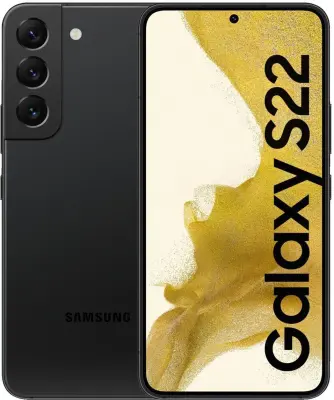 Obnovljeno - znaki rabe - Galaxy S22 128 GB črne