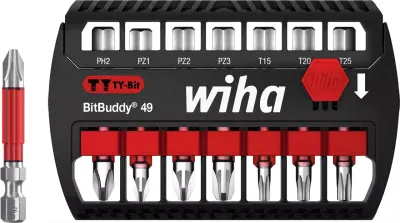 WIHA TY-BIT 49 KOMPLET BITBUD.PH/PZ/TX 7/1 SB7946TY903