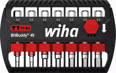 WIHA TY-BIT 49 KOMPLET BITBUDDY SW 7/1 SB7946TY303