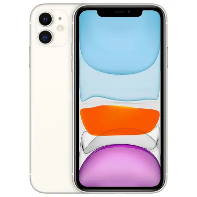 Obnovljeno - znaki rabe - iPhone 11 128 GB bele
