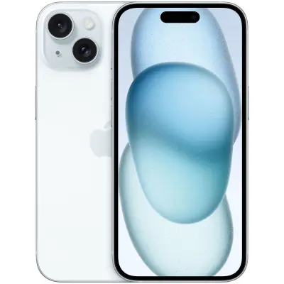 Obnovljeno - znaki rabe - iPhone 15 Plus 256 GB moder