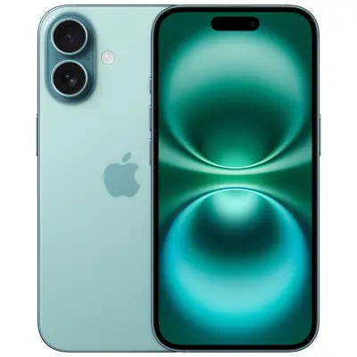 Obnovljeno - znaki rabe - iPhone 16 Plus 128 GB zelen