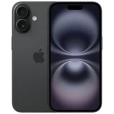 Obnovljeno - znaki rabe - iPhone 16 256 GB črne