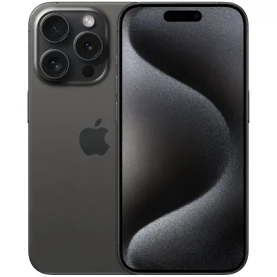 Obnovljeno - kot novo - iPhone 15 Pro 128 GB črne