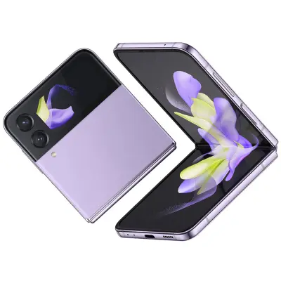 Obnovljeno - znaki rabe - Pametni telefon Samsung Galaxy Z Flip 4 6.7' 8Gb/256Gb Dual Sim Bora Purple