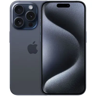 Obnovljeno - kot novo - iPhone 15 Pro 256 GB moder