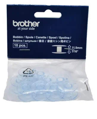 Šivalni pribor Brother 10 bobin 11,5 mm