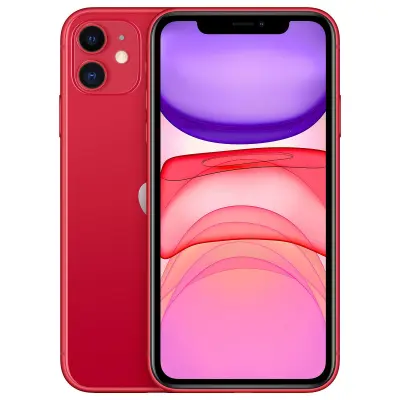 Obnovljeno - znaki rabe - iPhone 11 64 GB rdeč
