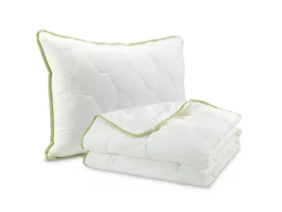 Set odeje in vzglavnika Dormeo Aloe Vera 200x200 cm