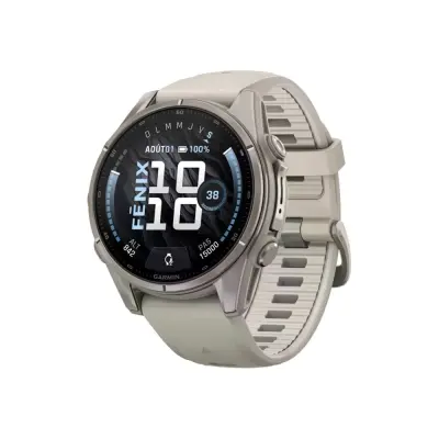 Pametna ura Garmin Fenix 9 43 mm s sivim silikonskim trakom