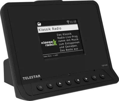Hi-Fi adapter Telestar TOP 400 z DAB+, FM in internetom