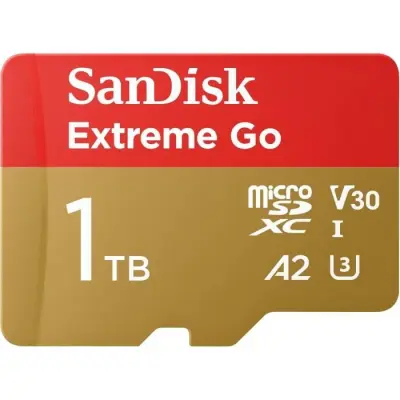 microSDXC kartica SanDisk Extreme Go 1TB do 200MB/s