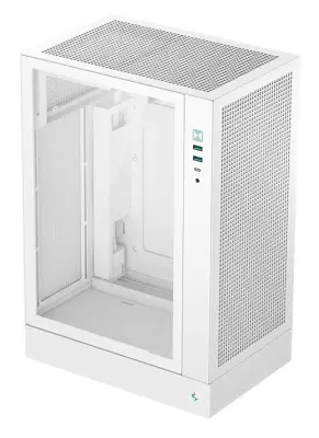 Računalniški ohišje DeepCool CH170 PLUS WH z elegantnim dizajnom