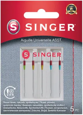 Šivalni pribor Singer Universal Needle ASST 5PK