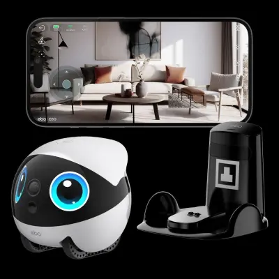 Pametni robot Enabot EBO AIR 2 Plus z 3K Ultra HD kamero