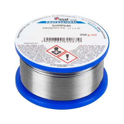 Soldering wire Cynel sn60pb40 0.9mm