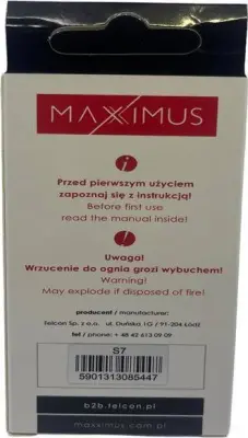 Baterija za telefon Samsung S7 Maxximus 3050 mAh