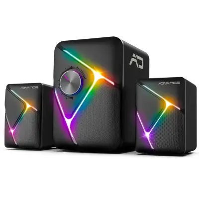 Zvočni sistem 2.1 Advance SoundPhonic RGB 11W