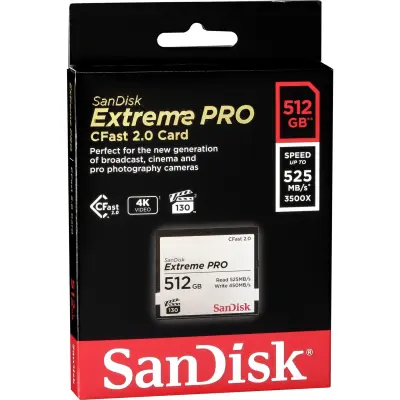 Pomnilniška kartica SanDisk Extreme PRO 512GB 525MB/s