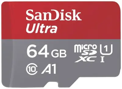 MicroSD kartica SanDisk Ultra 64GB 140MB/s SD adapter
