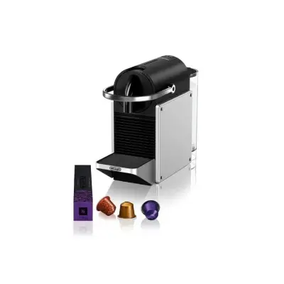 Kavni aparat De'Longhi Nespresso Pixie EN127.S srebrne barve