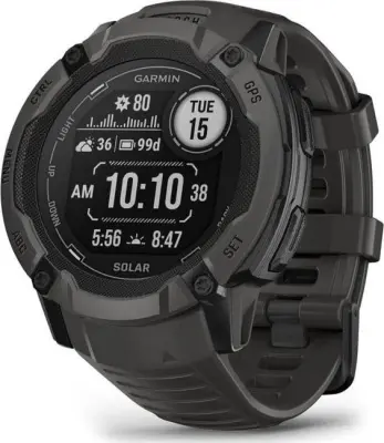 Pametna ura Garmin Instinct 2X Solar črna