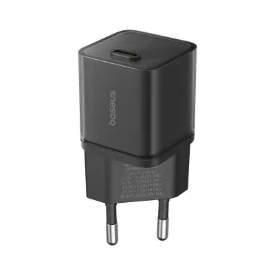 Polnilnik Baseus GAN5S 30W Polikarbonat Črn