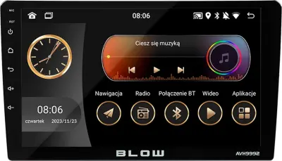 Avto radio Blow avh8960 Bluetooth USB-C AUX RDS