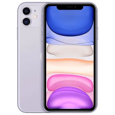Obnovljeno - znaki rabe - iPhone 11 64 GB vijoličen