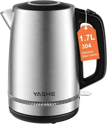 YASHE Električni grelnik vode, 2200 W, 1,7 L