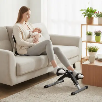 Mini pedalni trenažer SYNERFIT Reborn z LCD-zaslonom