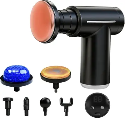 Masažna pištola SYNERFIT Smart Gun s 6 nastavki