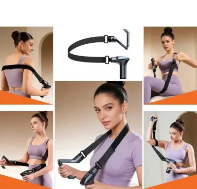 Masažna pištola 3 v 1 SYNERFIT Move Gun s podaljškom za hrbet