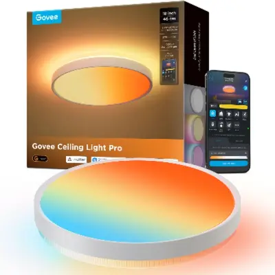 Pametna stropna svetilka GOVEE Ceiling Light Pro 46 cm
