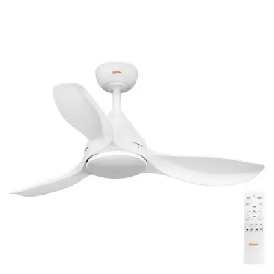 Stropna ventilator OSRAM Bise 106,5 cm z LED in daljinskim upravljalnikom