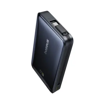 Power bank Baseus Nomos Qi2 10000mAh 45W Črna